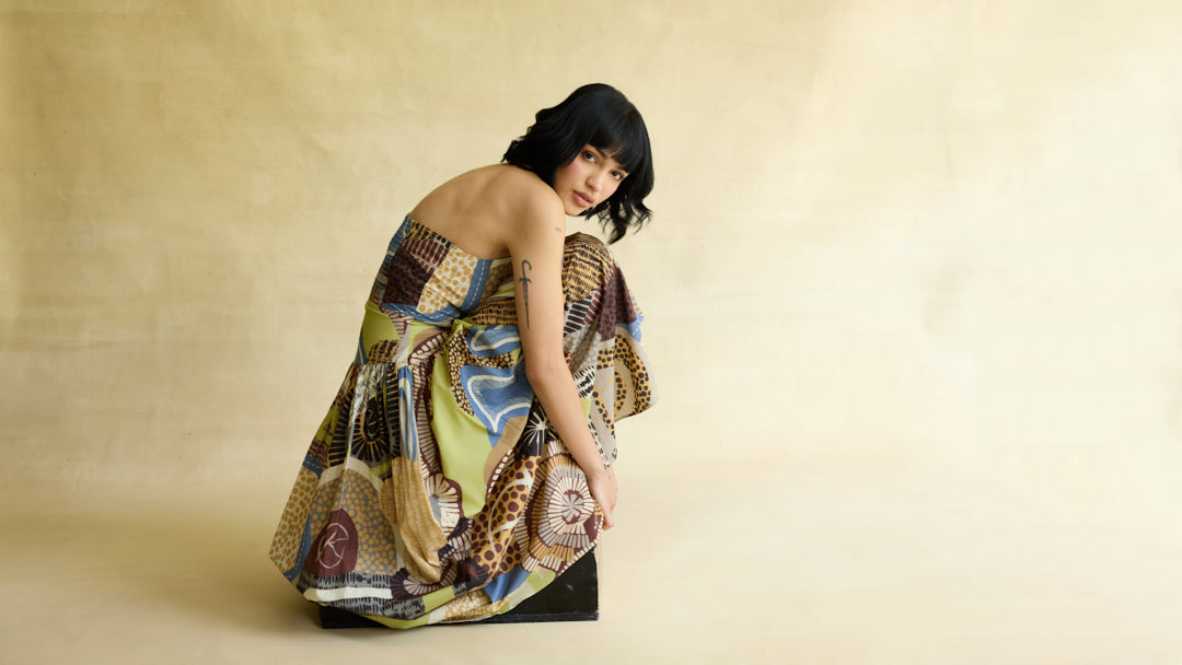 Medina Cut Out Asymmetric Dress