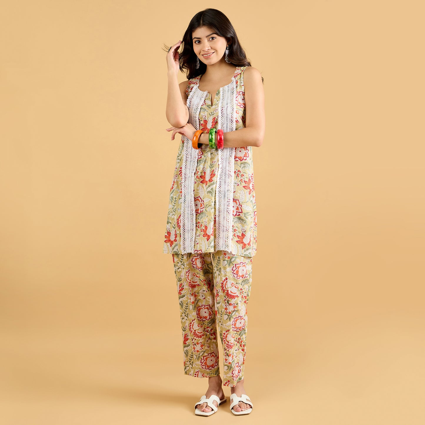 Basanti suit set