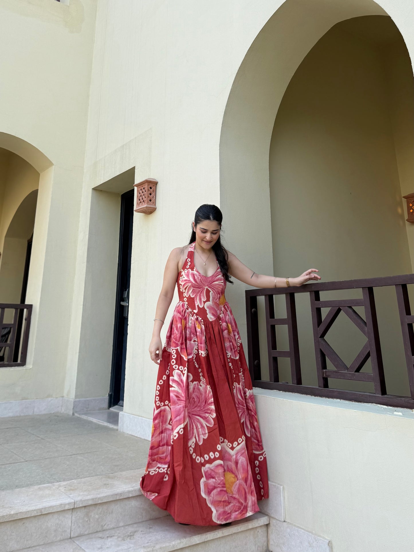 Solea Dress in Bubbly Spritz Print