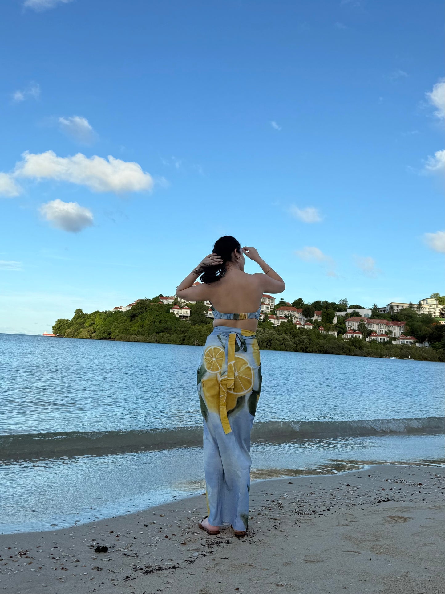 Sabbia set in Limoncello print