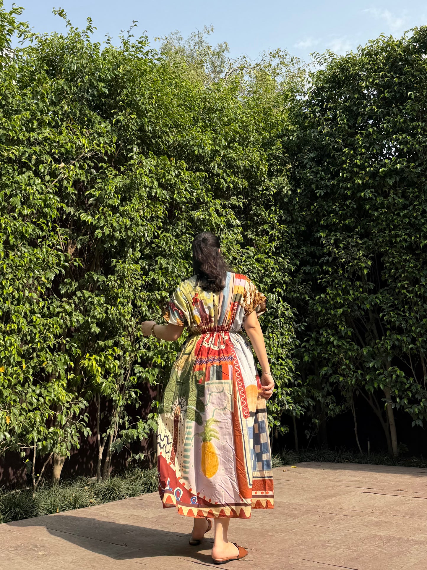Nirvana Dress in Encanto print