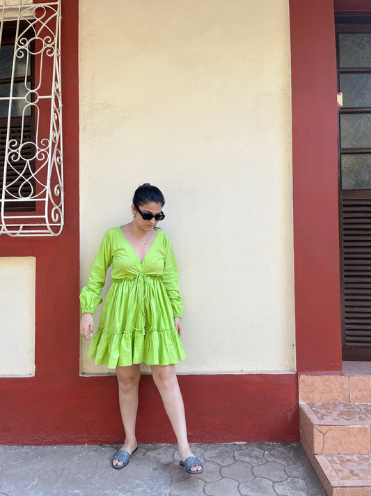 Ivy - Chartreuse Green