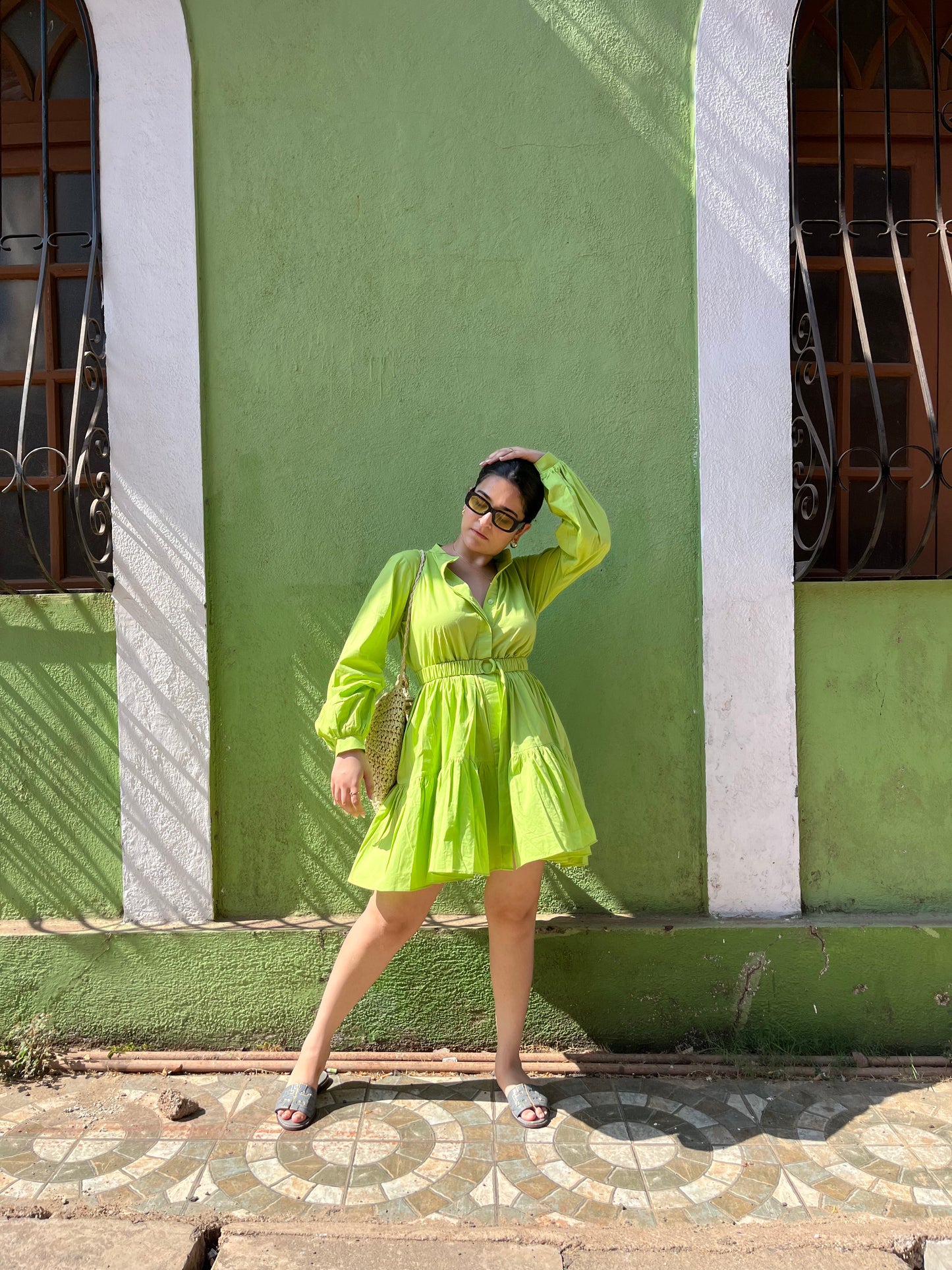 Ciara - Chartreuse Green