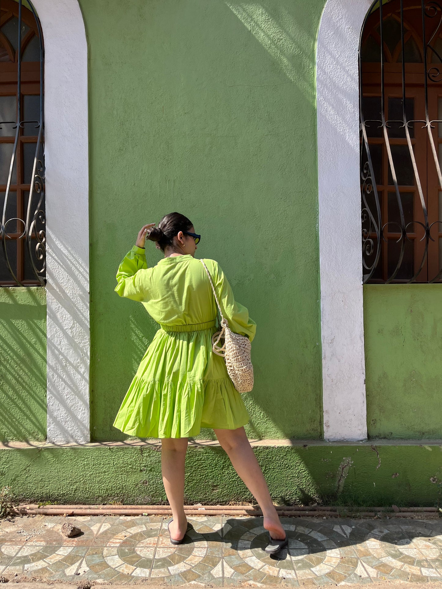 Ciara - Chartreuse Green