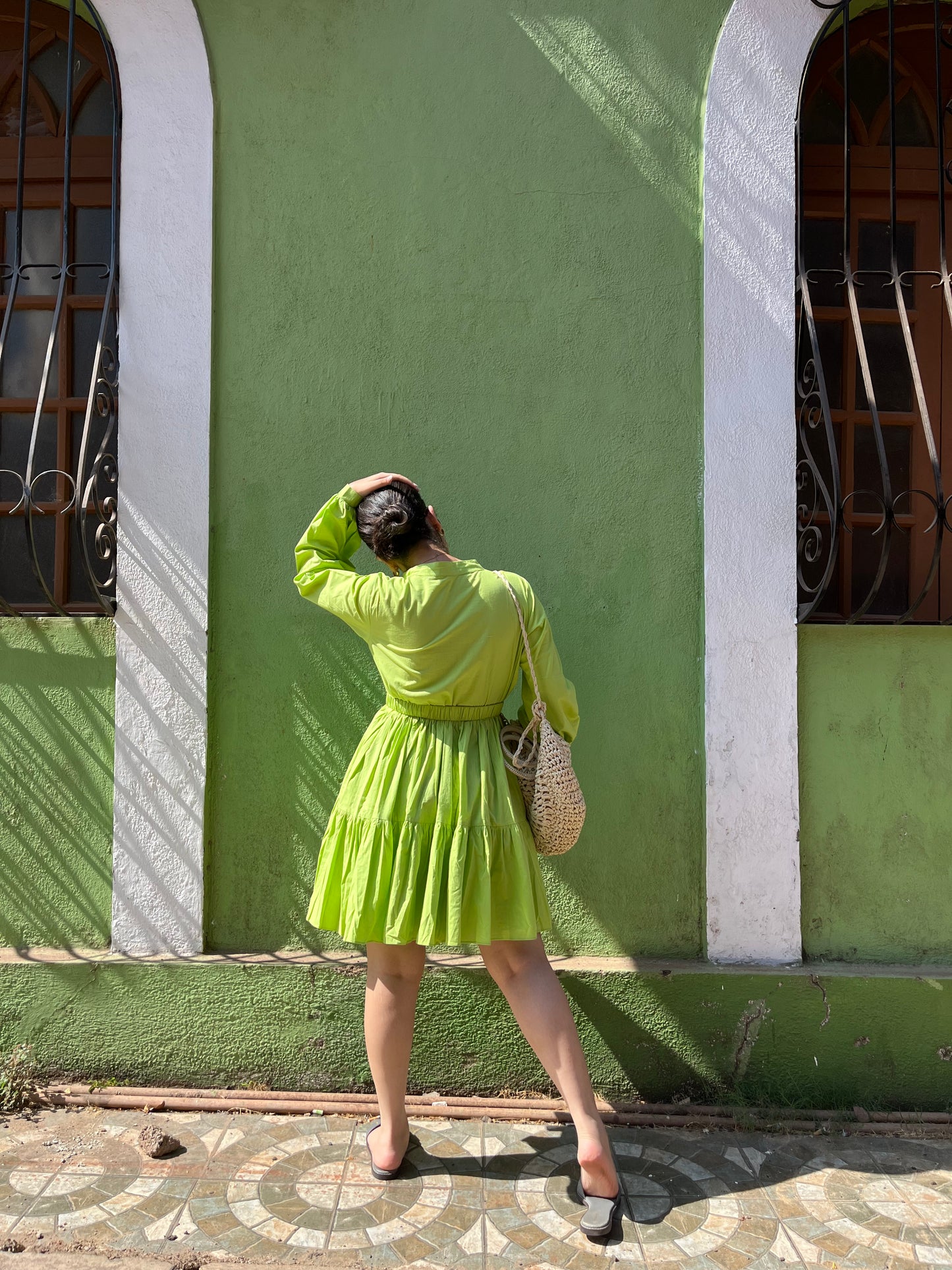 Ciara - Chartreuse Green