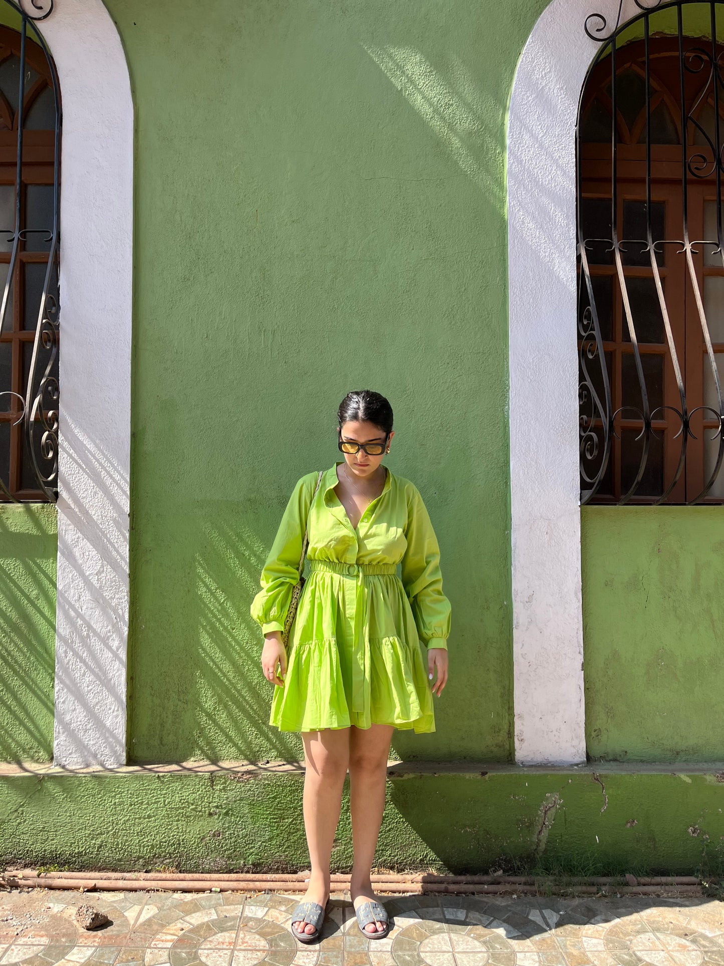 Ciara - Chartreuse Green