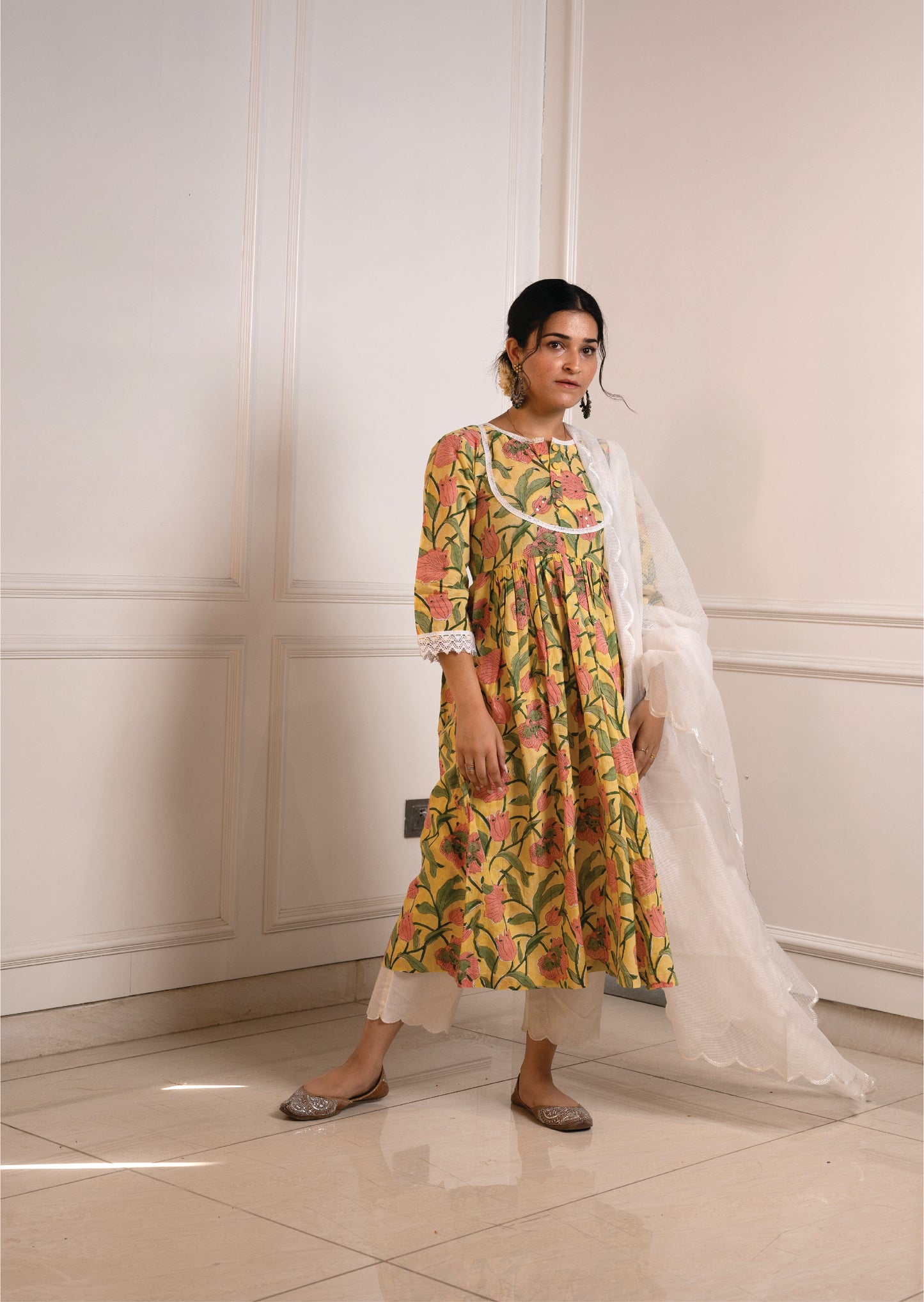 Fiza - Yellow Print