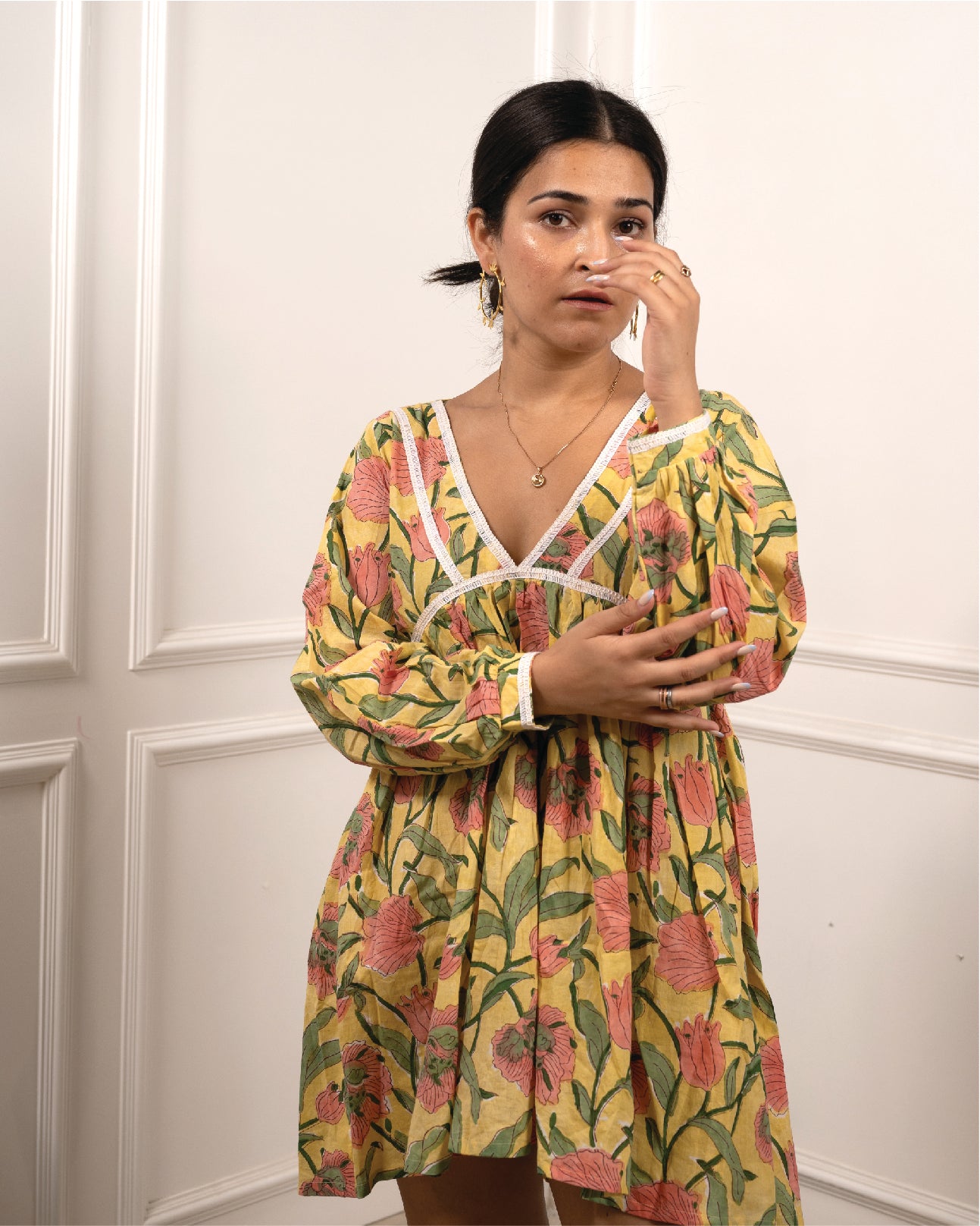 Maazi - Yellow Print