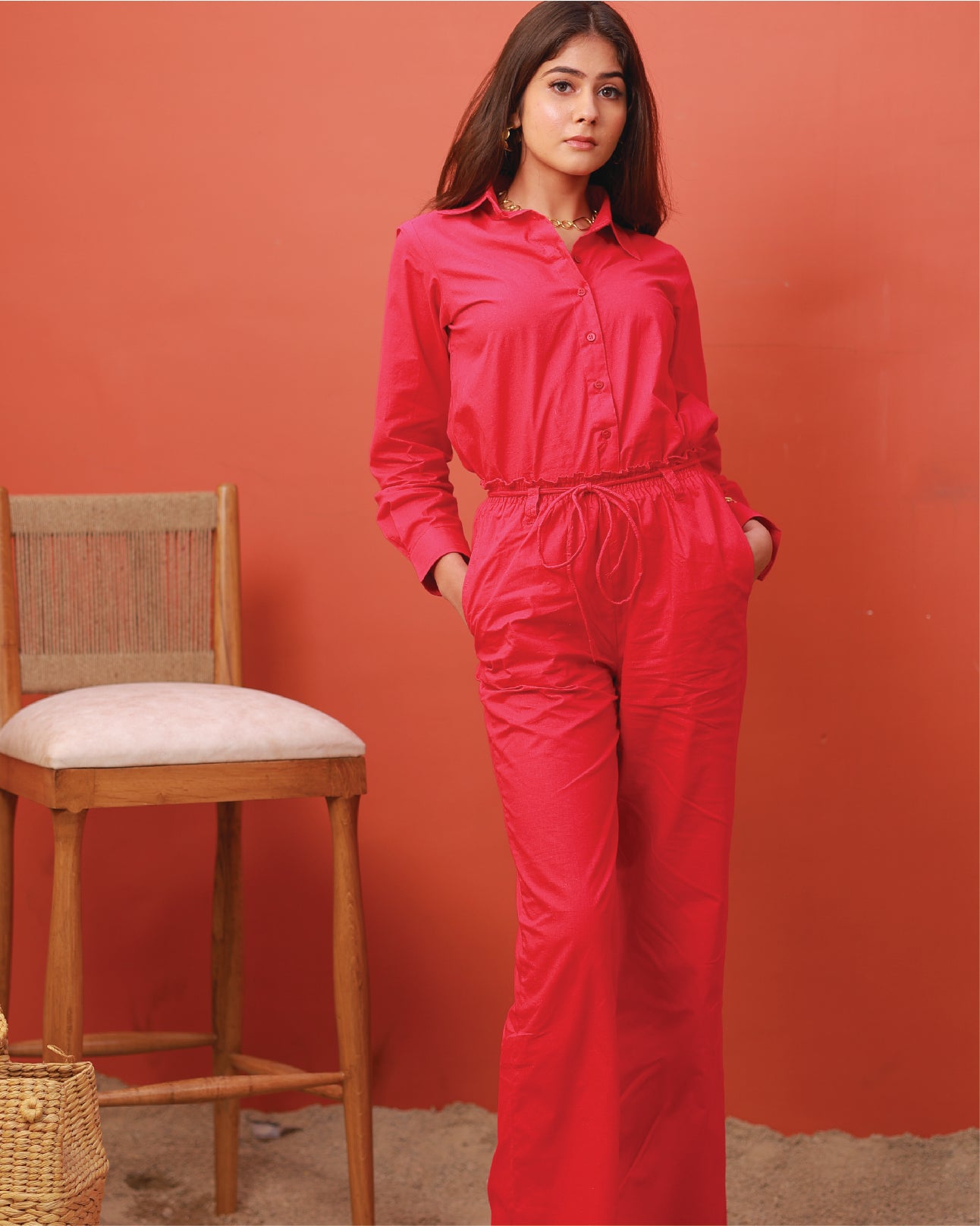 Horizon Pants - Spicy Pink