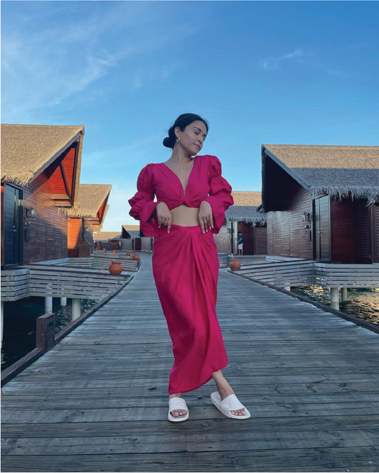 Cali Top - Spicy Pink