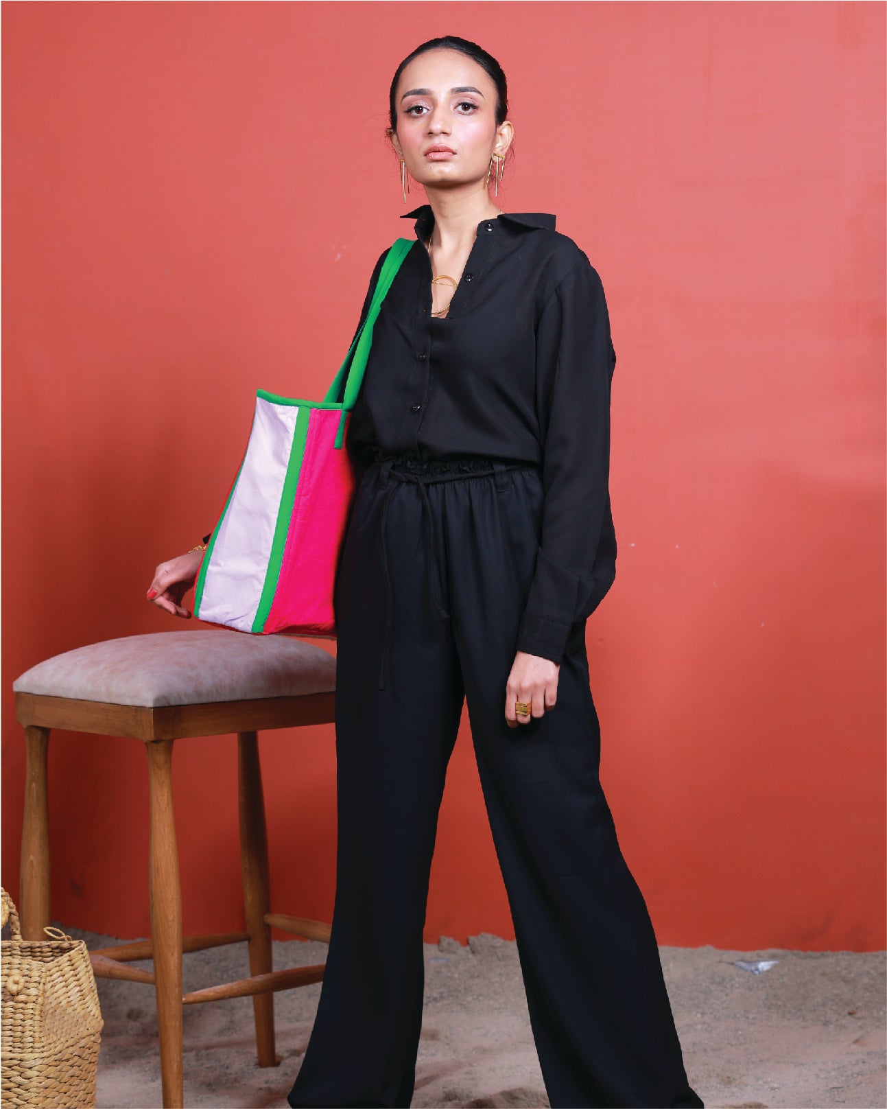EMMA Shirt - Midnight black