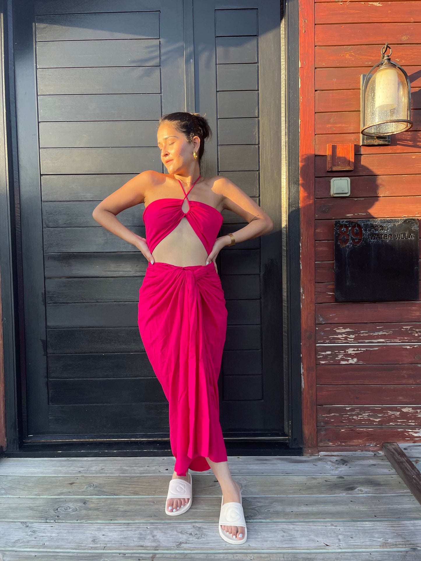 Sasha Top - Spicy Pink
