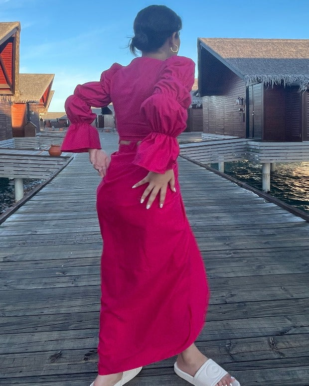 Luna Skirt -Spicy Pink