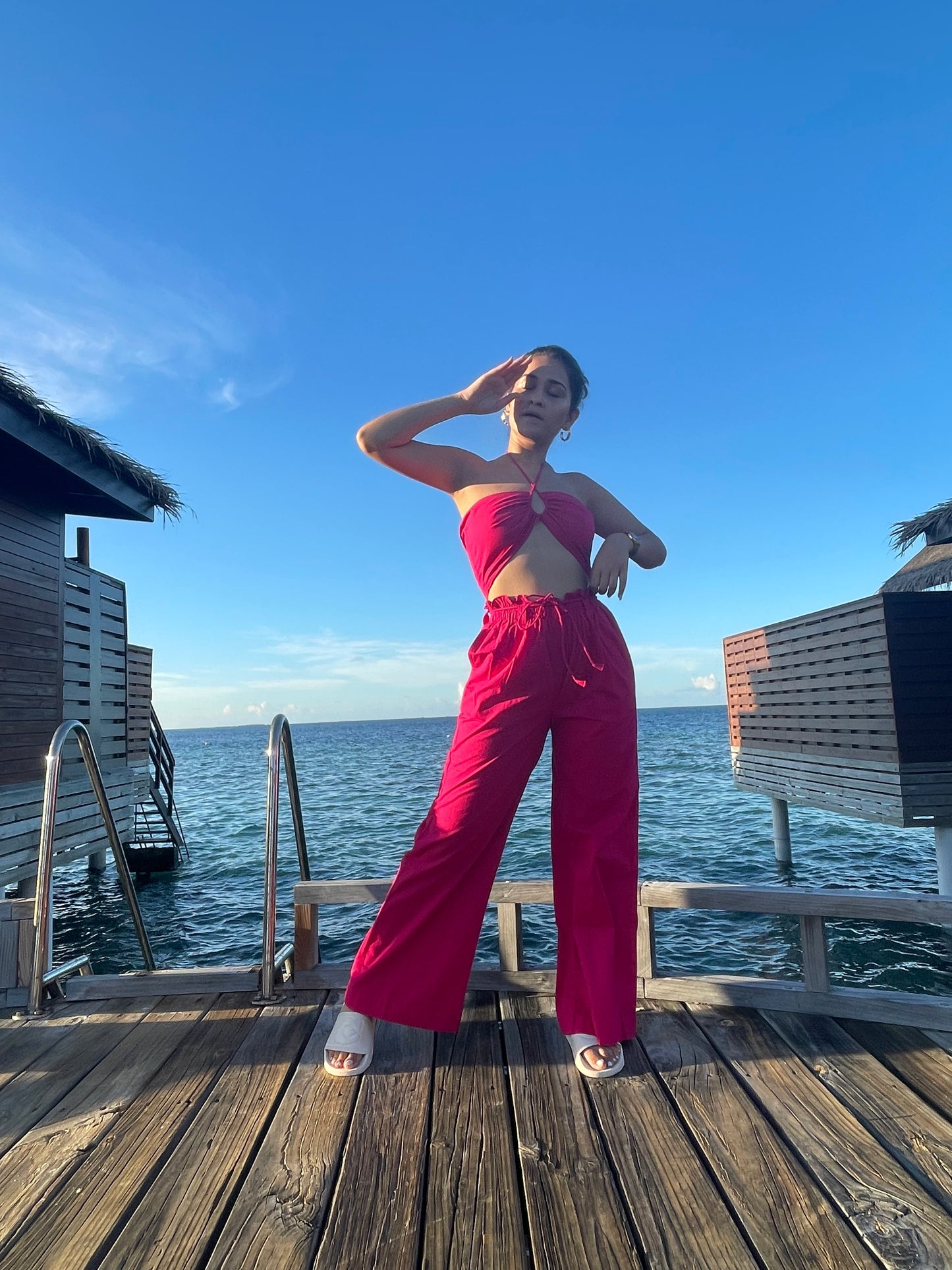 Sasha Top - Spicy Pink