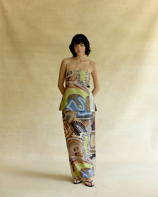 Medina Top & Skirt Set
