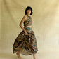 Wild Dusk Cut Out Flared Dress