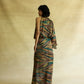 Wild Dusk Cape Top & Skirt Set