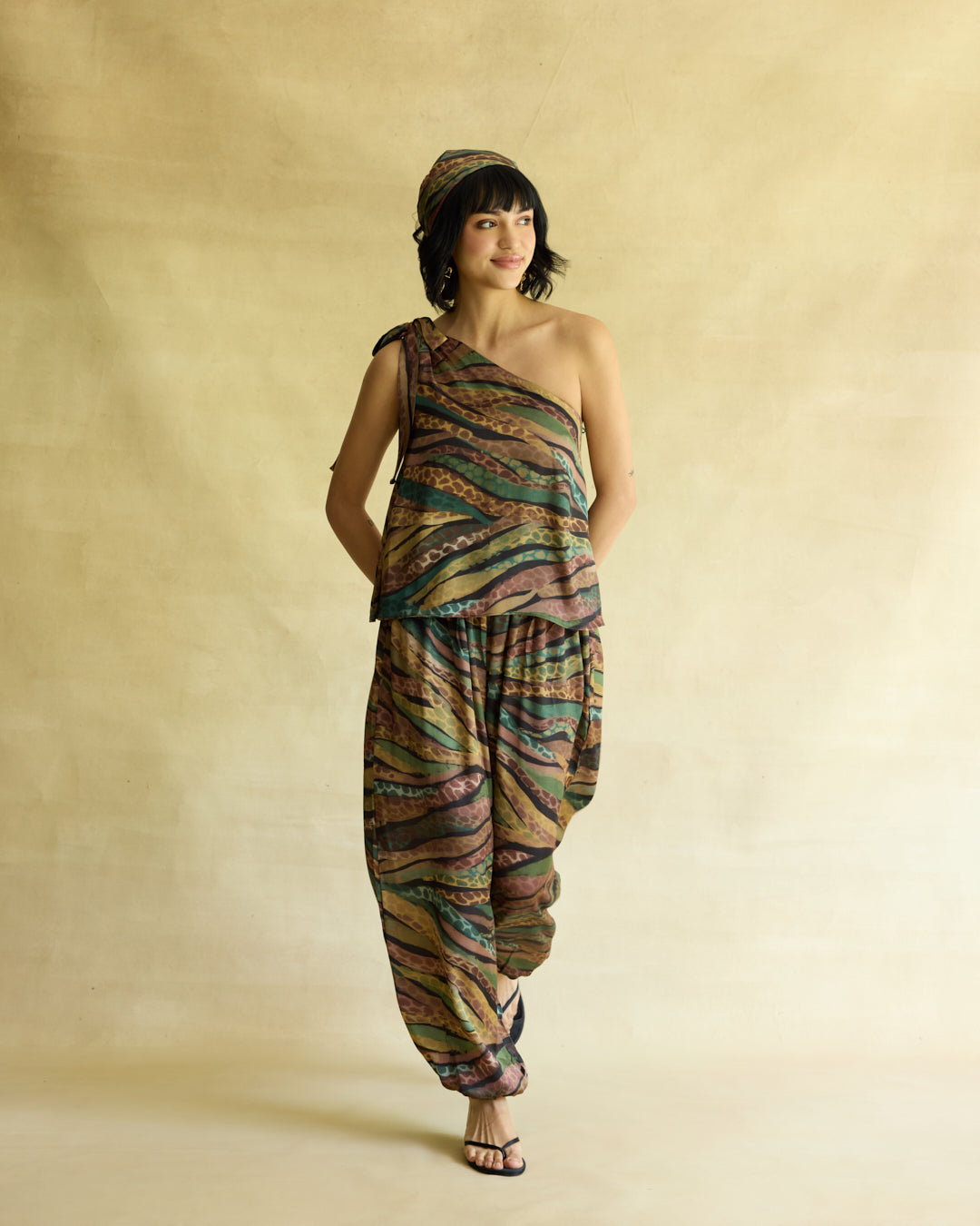 Wild Dusk Off Shoulder Top & Balloon Pants