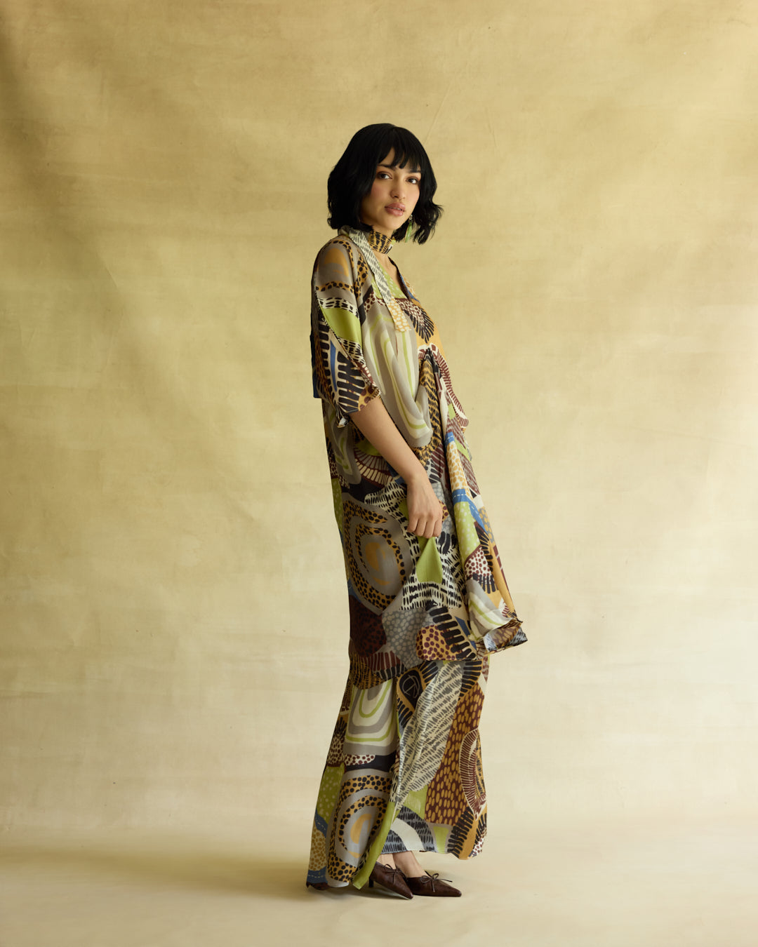 Medina Kaftan Dress & Skirt Set