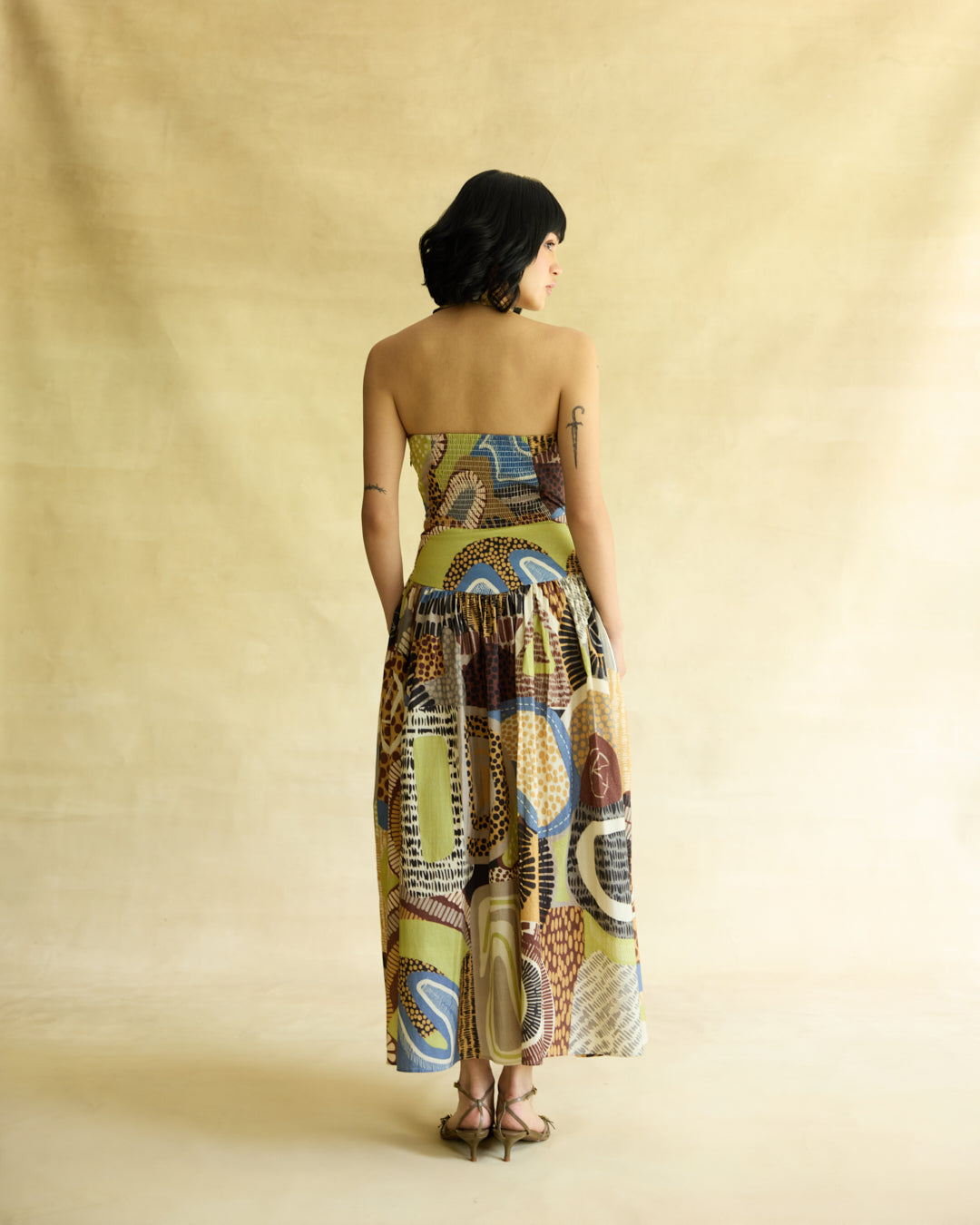 Medina Cut Out Asymmetric Dress
