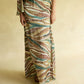 Wild Dawn Cape Top & Skirt Set