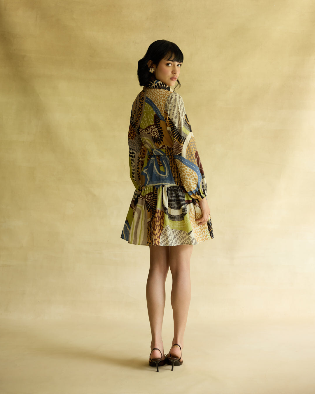 Medina Tiered Mini Dress