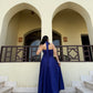 Selvara Dress in Ultramarine Blue