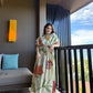 Nirvana dress in Sorrento Bloom print (Butter Yellow)