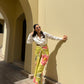 Nadia Set in Tuscan Olive Print
