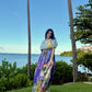 Nirvana dress in Coastal Serenade print