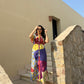 Alessia Dress in Florentine Mosaic Print