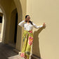 Nadia Set in Tuscan Olive Print