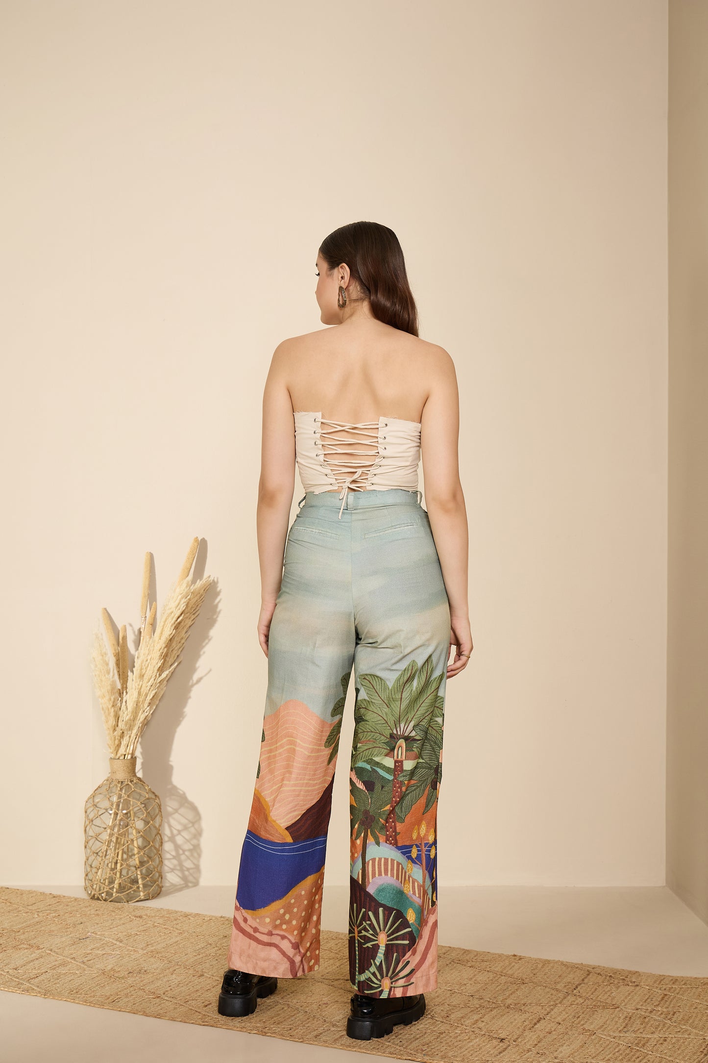 Tansy Pants in Desert Bloom Print