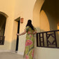 Alessia Dress in Tuscan Olive Print