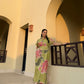 Alessia Dress in Tuscan Olive Print