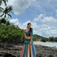 Lumi dress in Tramonto print