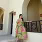 Juno Dress in Tuscan Olive Print