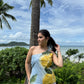 Aria Top in Limoncello Print
