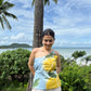 Aria Top in Limoncello Print