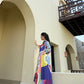 Dora Dress in Florentine Mosaic Print