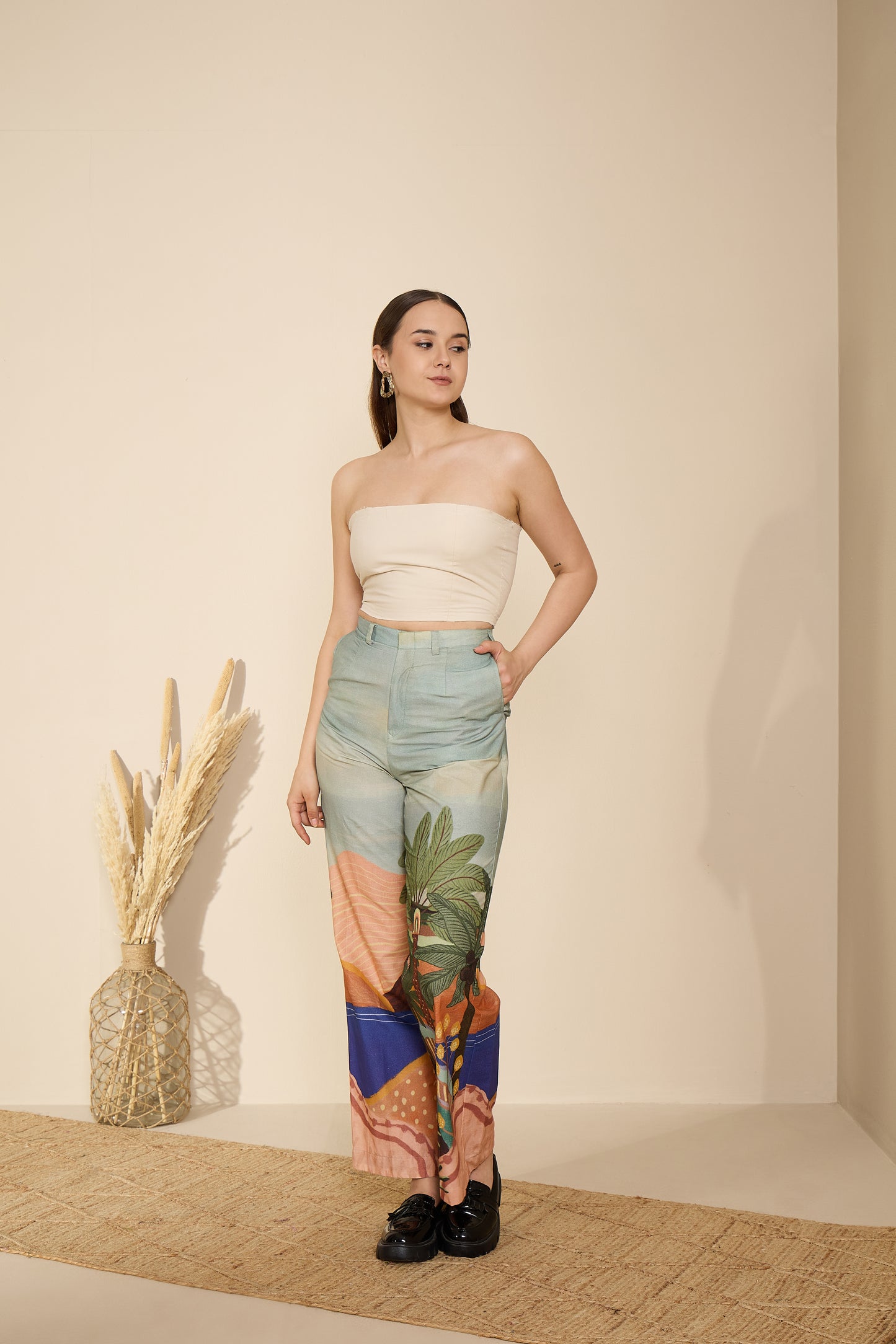 Tansy Pants in Desert Bloom Print