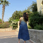 Hibiscus Dress in Gelato Dreams Print