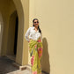 Nadia Set in Tuscan Olive Print