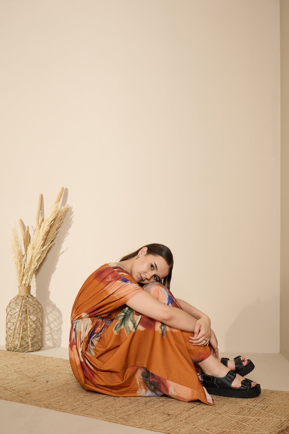 Nirvana Dress in Mystic Lagoon Print – The Gaima Label