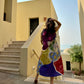 Hibiscus Dress in Florentine Mosaic Print