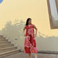 Hibiscus Dress in Bubbly Spritz Print