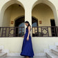 Selvara Dress in Ultramarine Blue