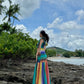 Lumi dress in Tramonto print