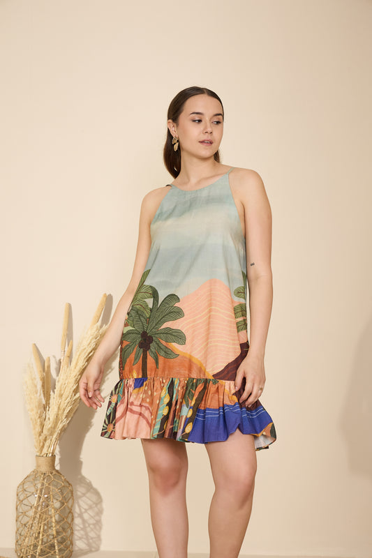 Ember Dress in Desert Bloom Print