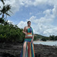 Lumi dress in Tramonto print